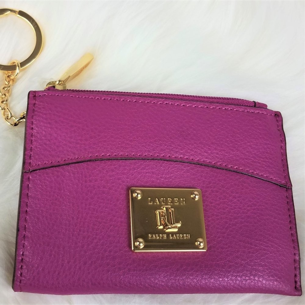 Leather Key Coin Case